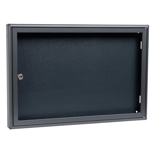 Vendita online Bacheca porta avvisi SB1 formato DIN A3 alluminio raggrinzito grigio ferro con fondo grigio ferro